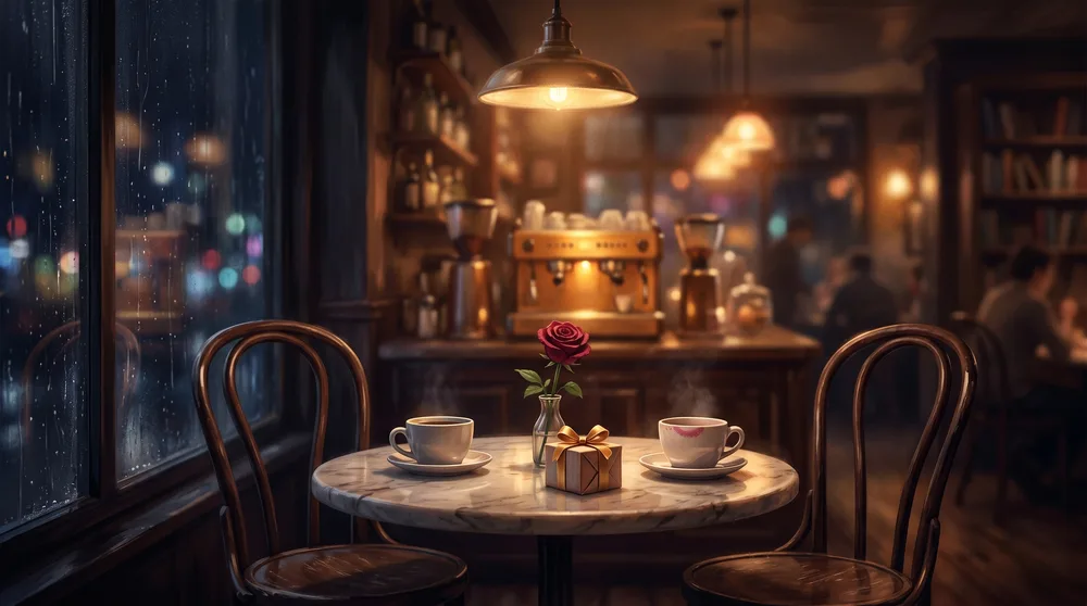 Copertina di Cuori al Caffè